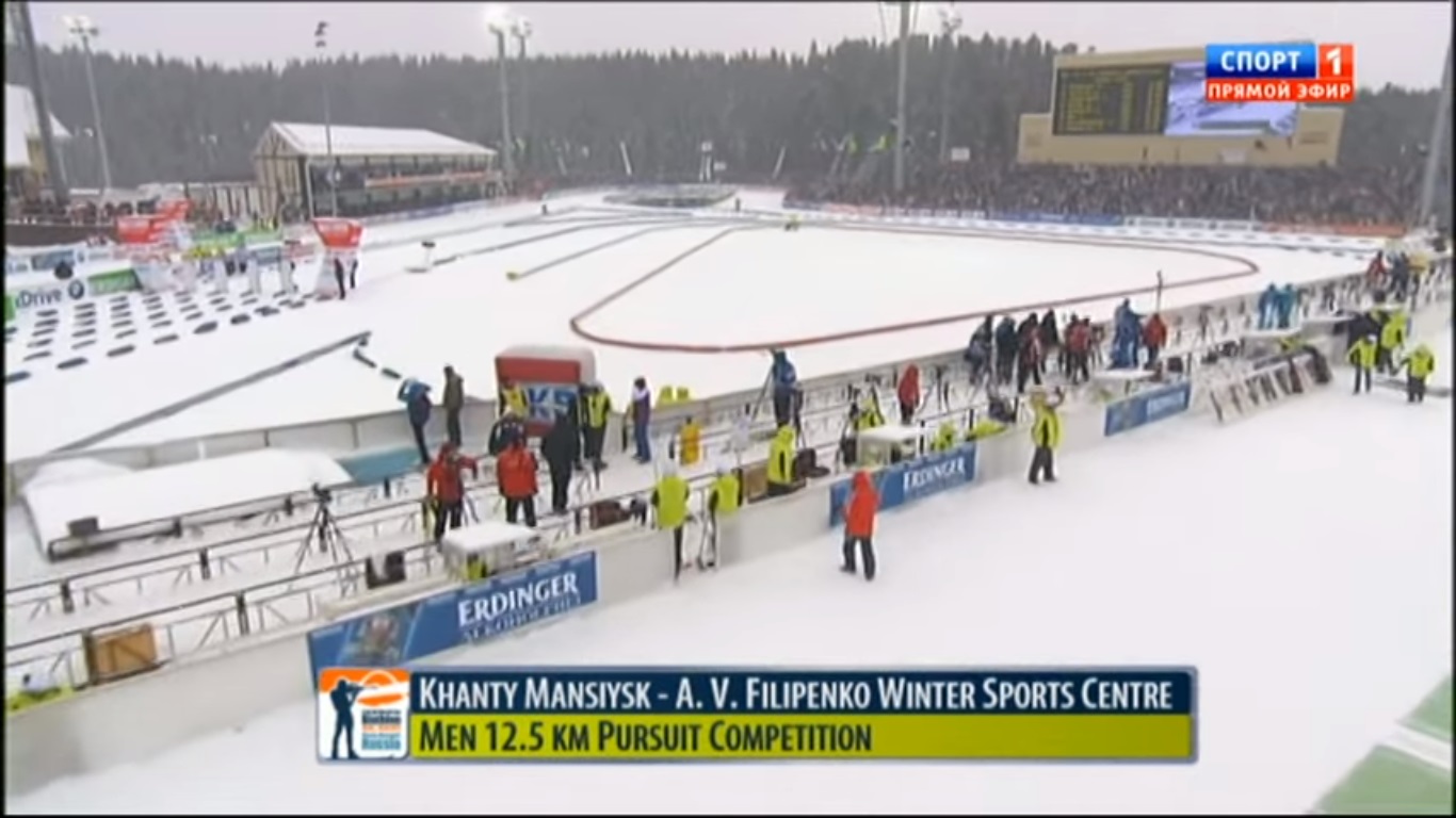 Биатлон. Кубок Мира 2011/2012. 9 этап. Ханты-Мансийск. Россия. Мужчины. Гонка преследования. 12,5 км